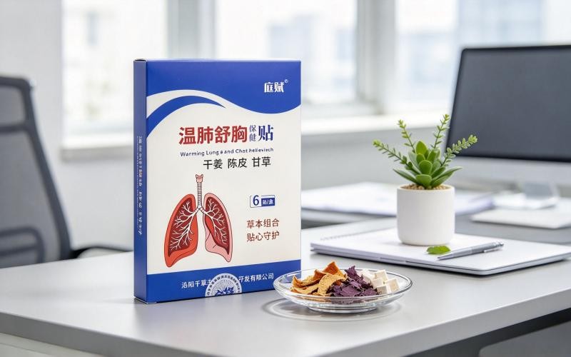 上班族秋冬遇凉胸闷?温肺舒胸保健贴日常养护