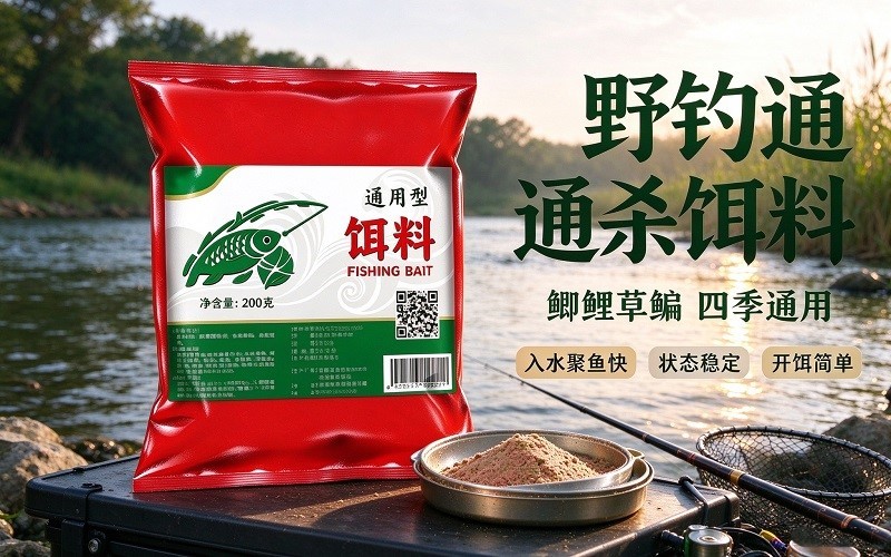 四季全能钓鱼饵 入水稳聚鱼快
