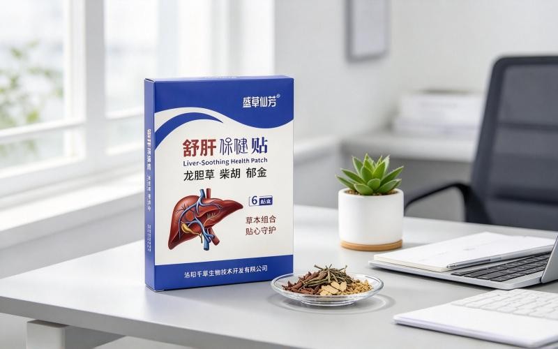 上班族压力大容易烦躁,外用草本舒肝贴,呵护肝气健康