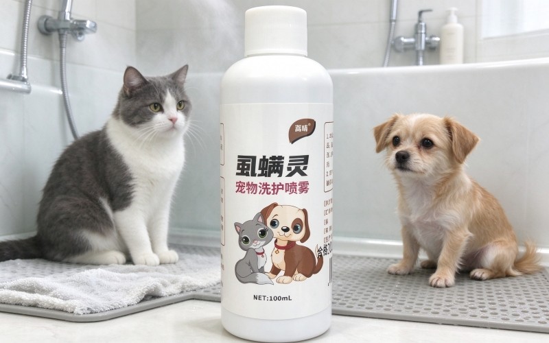 植萃原料宠物护理喷雾,给毛孩子温和清洁呵护
