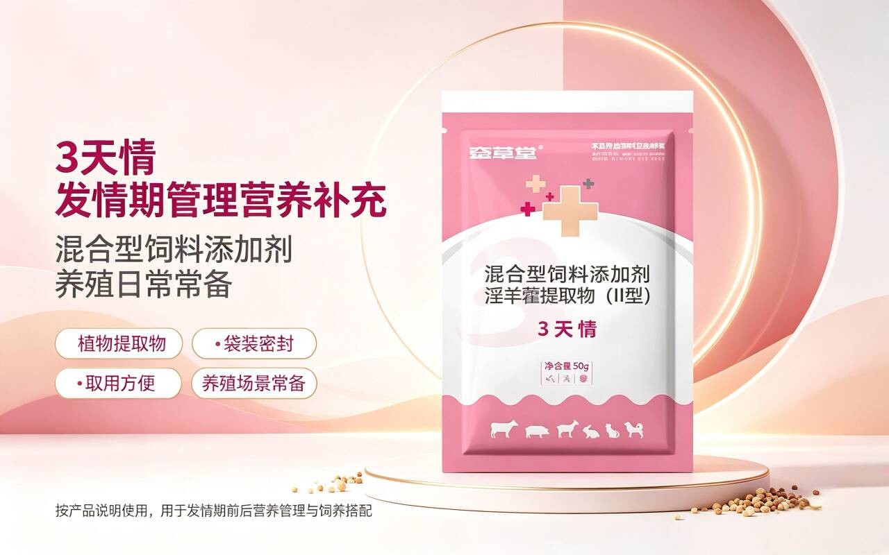 发情期前后饲料添加剂与养殖管理介绍