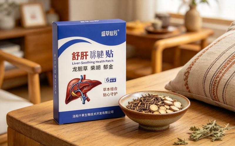 情绪不畅、爱叹气,送长辈草本舒肝保健贴,温和外用养护