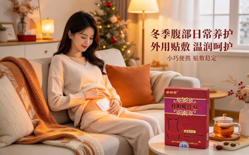 女性冬季腹部温养护理|草本外用贴敷,呵护小腹日常状态