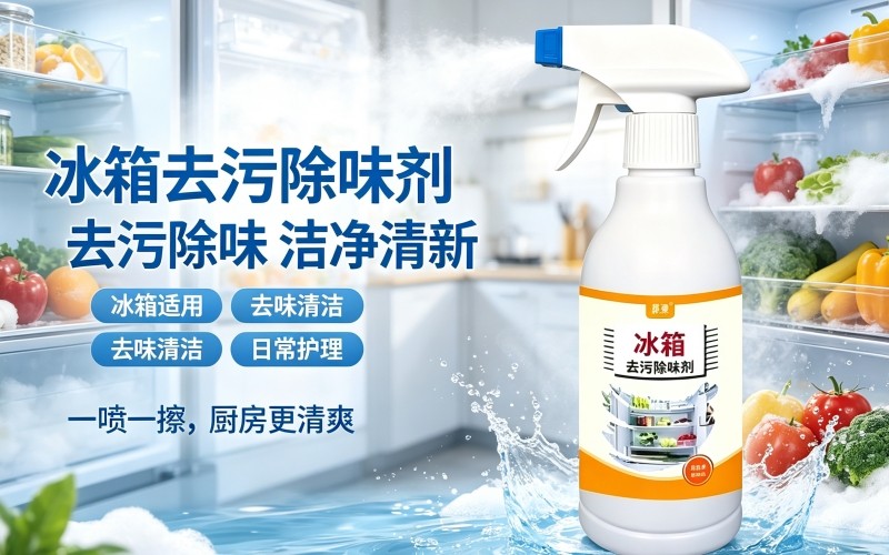 告别冰箱异味,一瓶轻松洁净保鲜