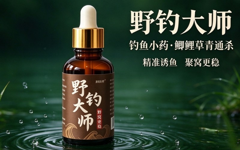 野钓大师小药 户外野钓诱鱼饵料添加剂