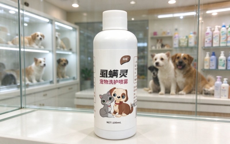 100ml 便携宠物护理喷雾，居家养宠清洁好帮手