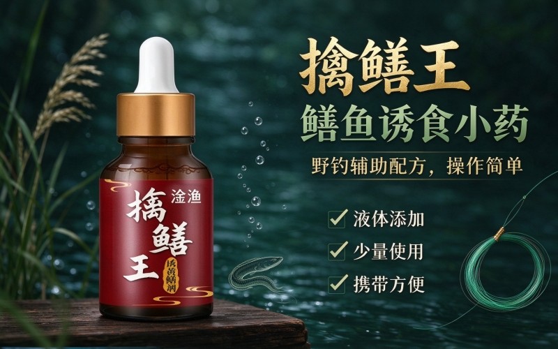淦渔擒鳝王诱黄鳝剂，诱鳝快，野捕好帮手